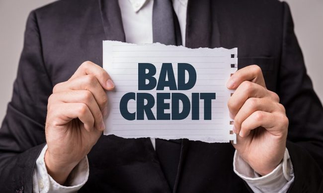 bad credit score