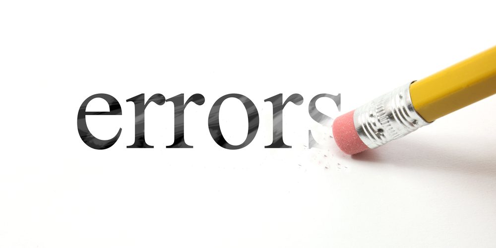 common errors errors