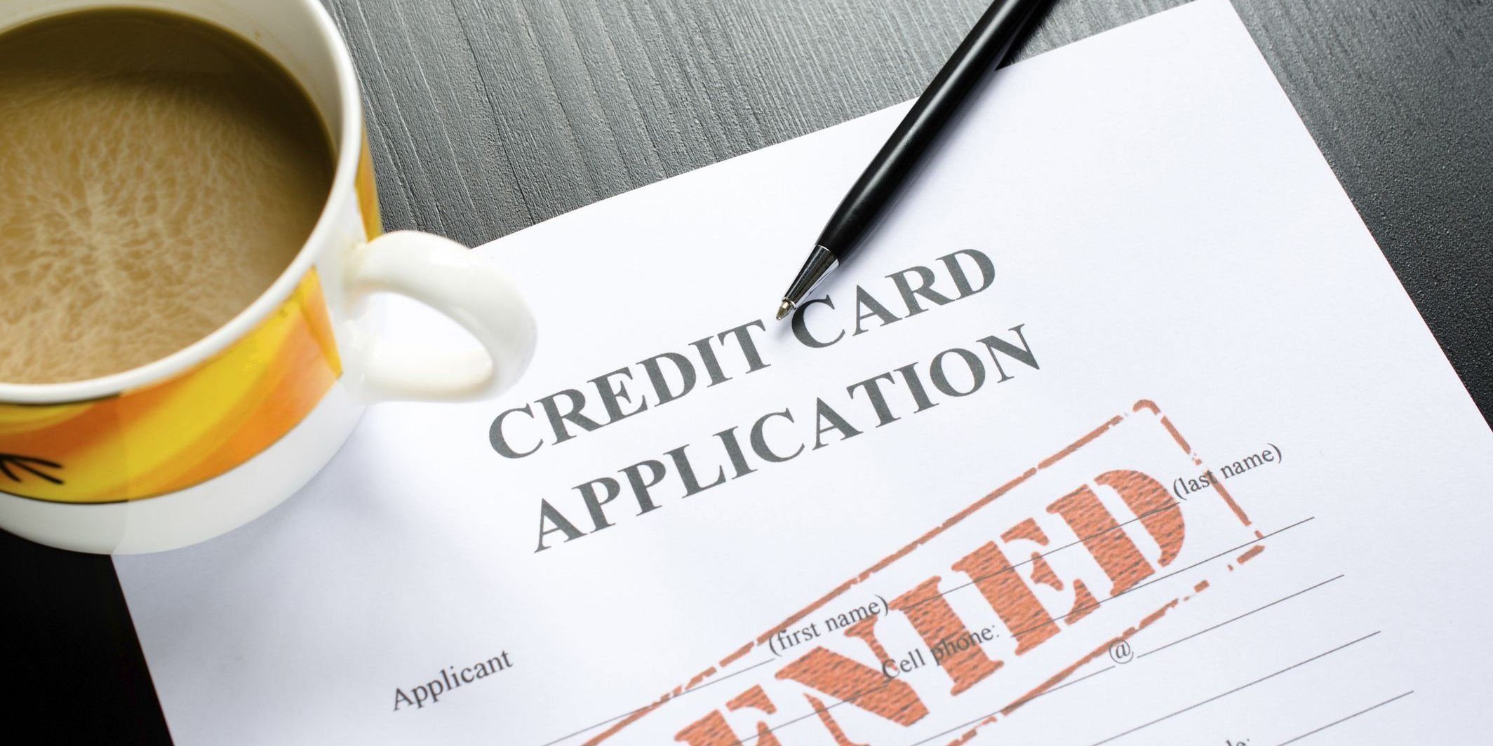 denied credit card rejected credit card
