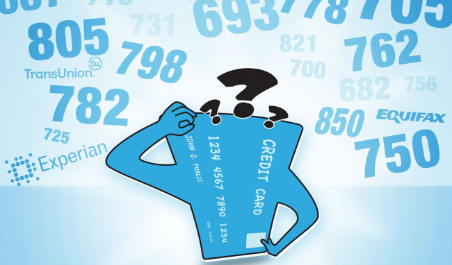 different credit scores