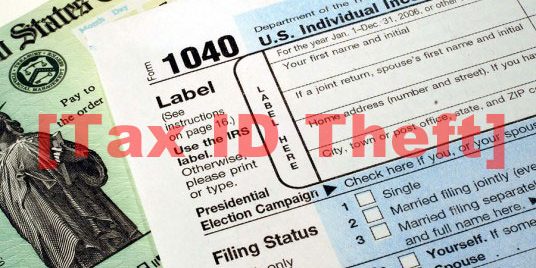 tax id theft tax identity theft
