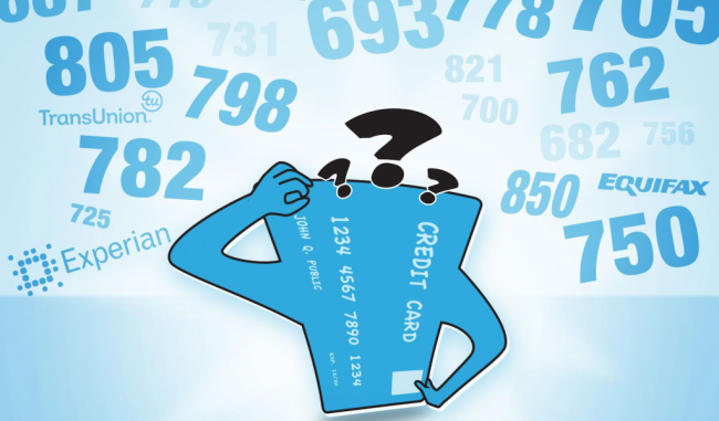 different credit scores