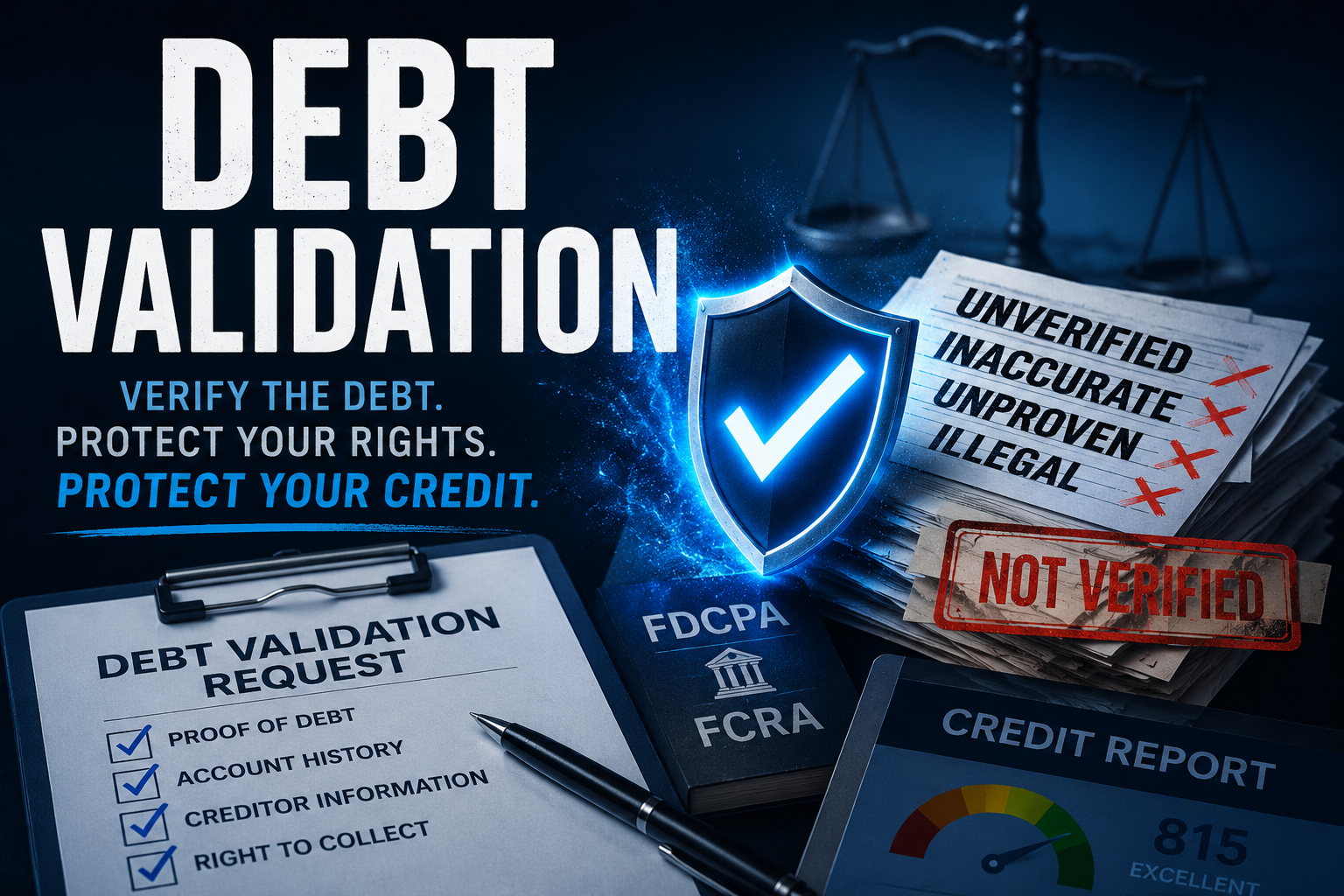 validate debt